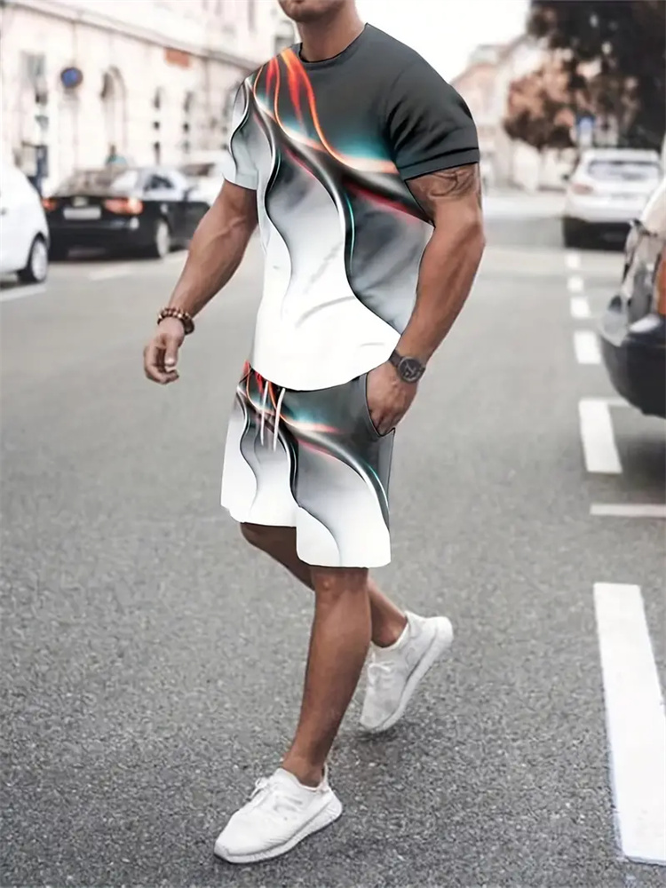 Summer Clothing Styles - Completo Sportivo Estivo Uomo Donna con
