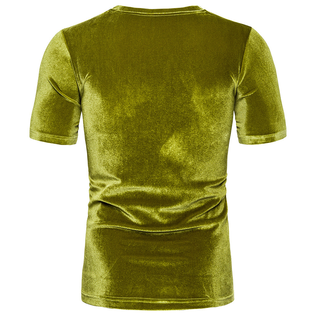 Summer Clothing Colors 2026 - T-shirt in Velluto da Uomo High