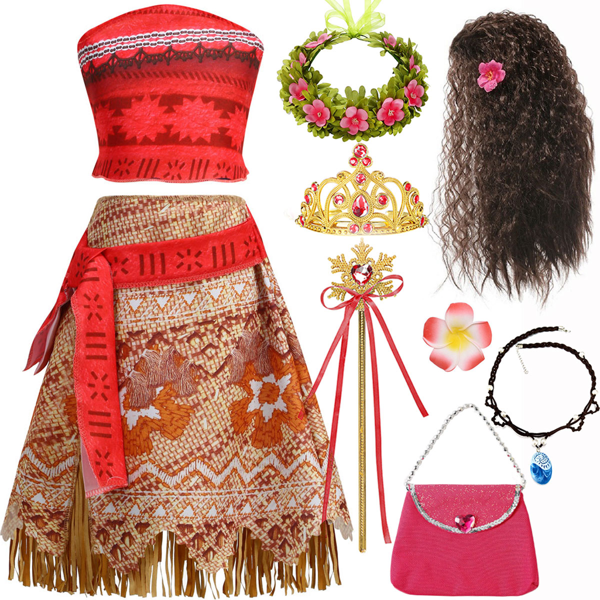 Summer Kids Clothing - Moana Abiti stile classico per ragazze