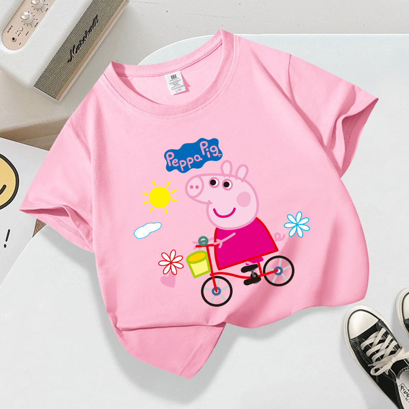 Summer Clothing Gifts - T-shirt della serie Peppa Pig a