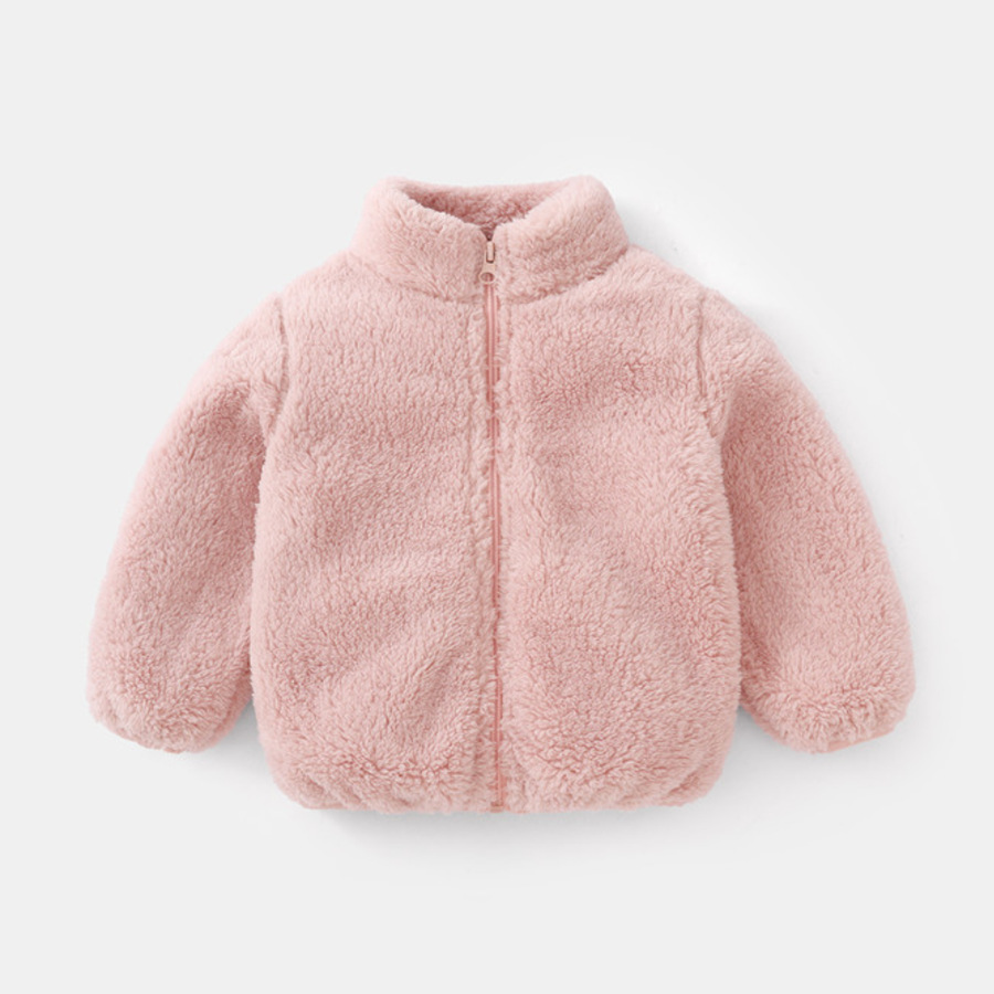 Yours Clothing Summer Jackets - Cappotto in Peluche Tinta Unita per