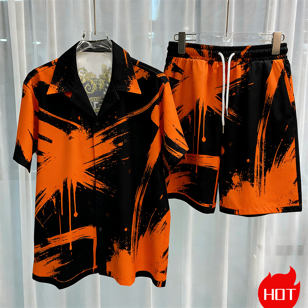 Set da uomo stampato digitalme - Summer Clothing Haul recensione e prezzo