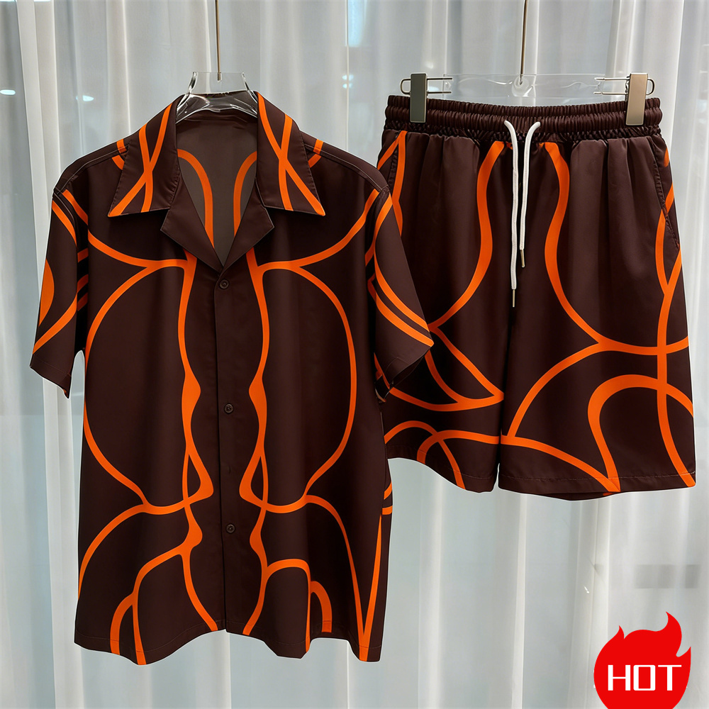 Set da uomo stampato digitalme - Summer Clothing Haul recensione e prezzo