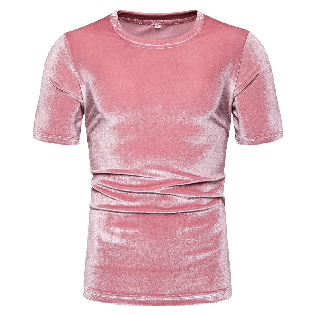 T-shirt in Velluto da Uomo Hig - Summer Clothing Colors 2026 recensione e prezzo