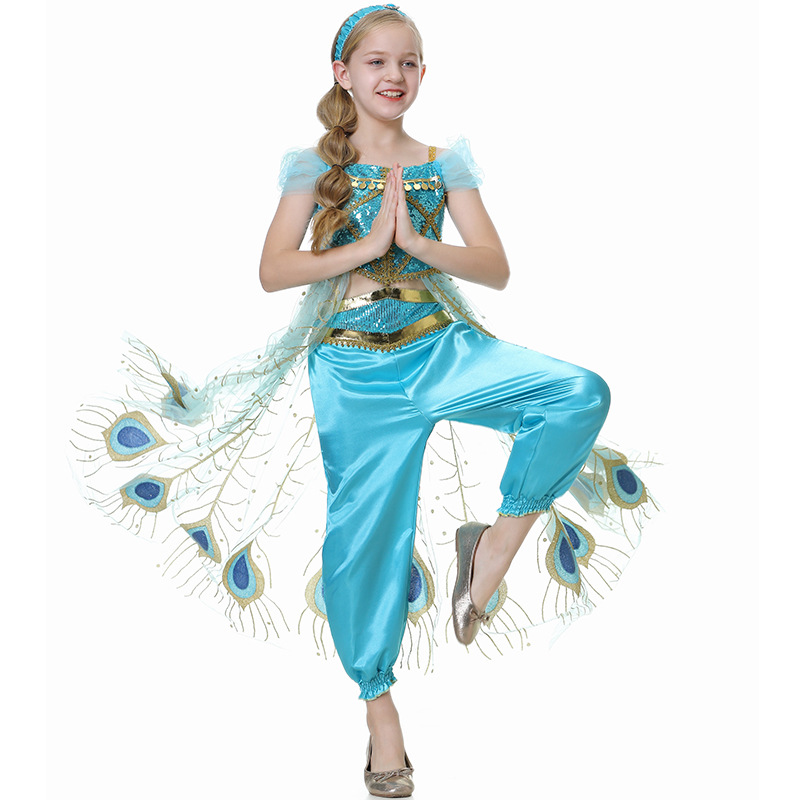 Jasmine Girls Princess Dress L - Summer Kids Clothing recensione e prezzo