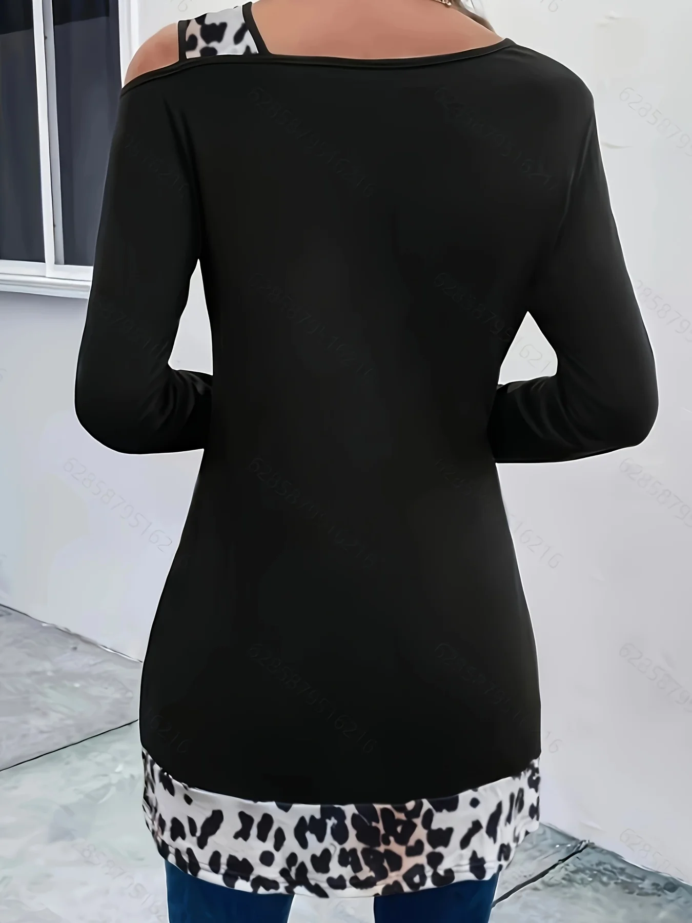 Taglie forti 1XL-5XL T-shir da - Off Shoulder Blouse recensione e prezzo