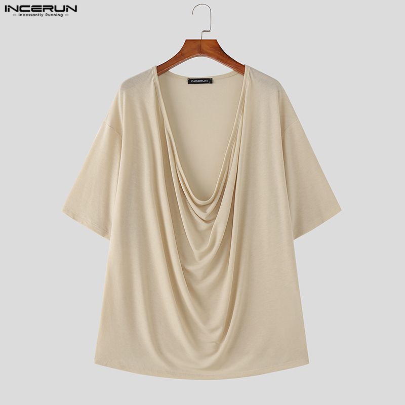 INCERUN T-shirt da uomo a tint - Summer Clothing Colors 2026 recensione e prezzo