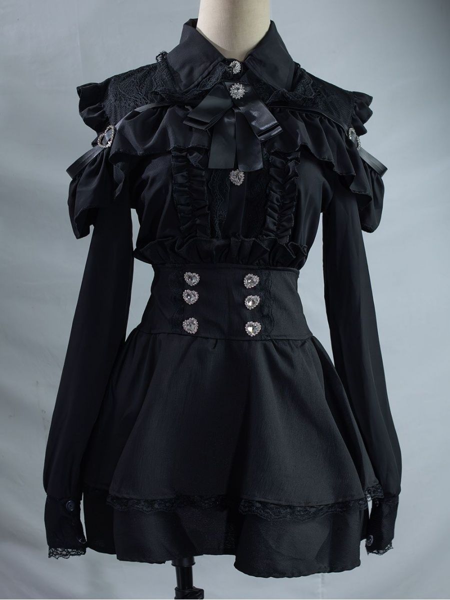 Set Uniforme JK Subculture 2 P - Off Shoulder Blouse recensione e prezzo