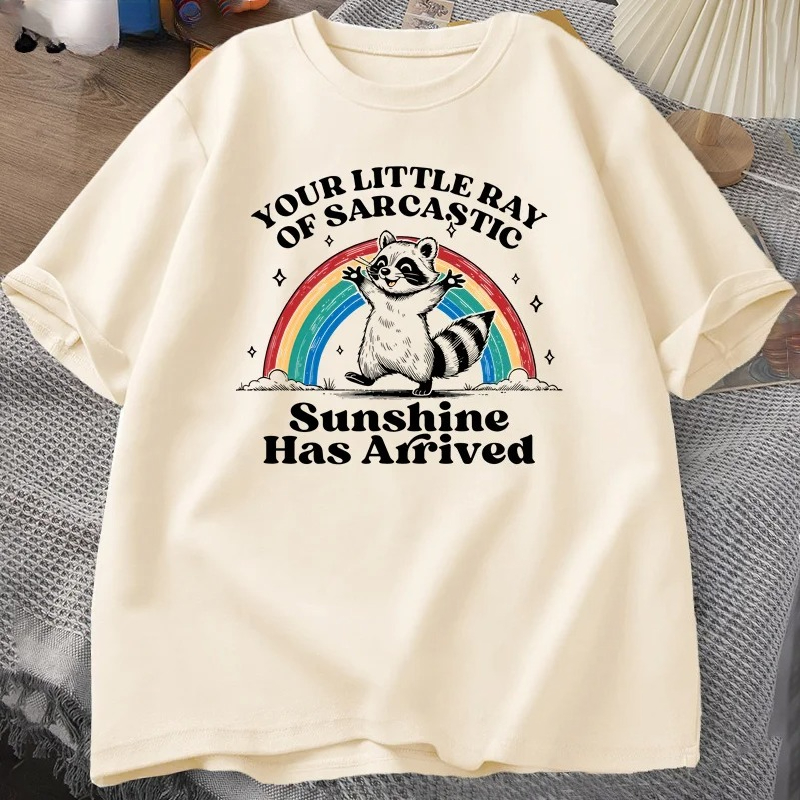 T-shirt divertente con stampa  - Summer Rays Clothing recensione e prezzo