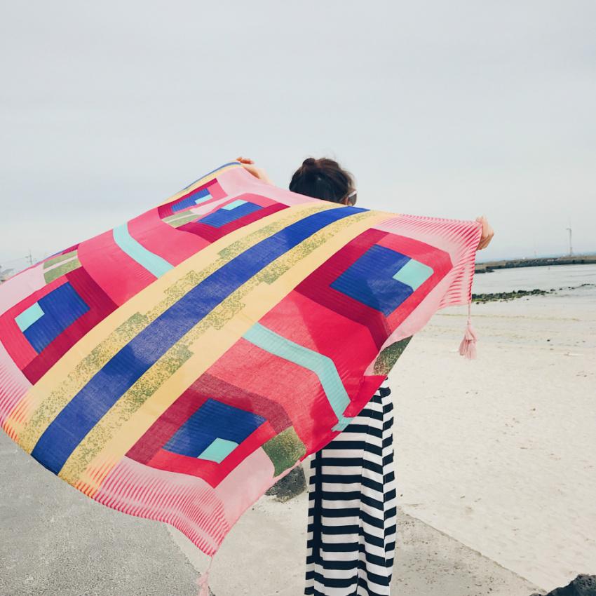2018 Nuovo 90x180cm Twill di c - Sarong Pareo Wrap recensione e prezzo