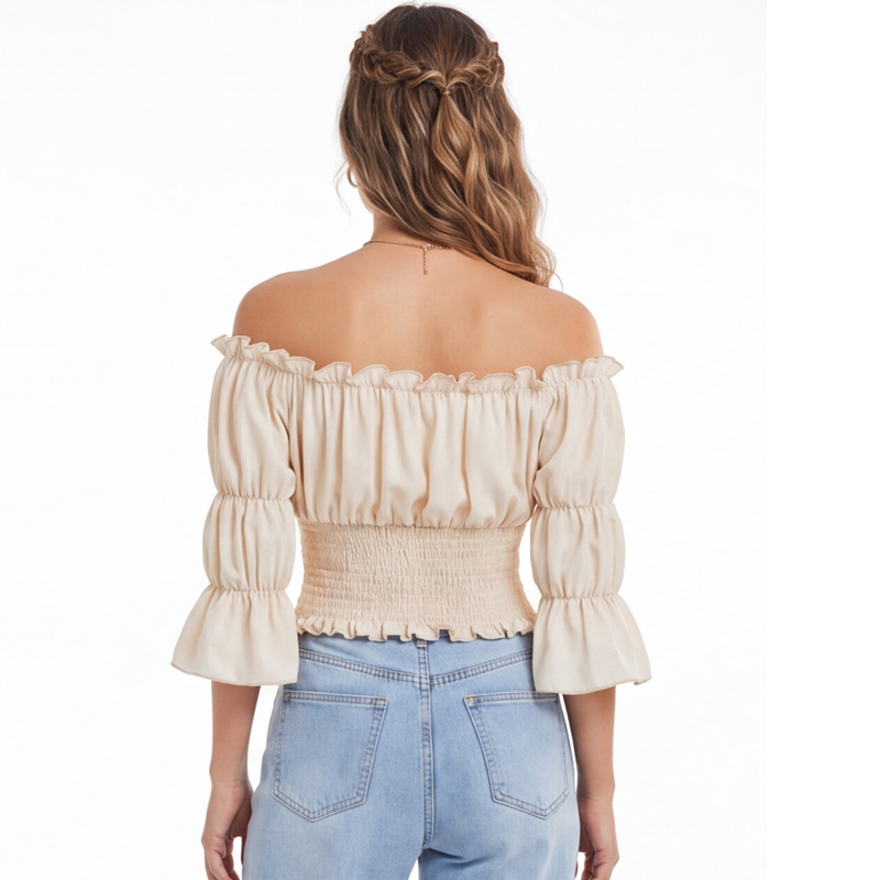 Camicetta Rinascimentale da Do - Off Shoulder Blouse recensione e prezzo