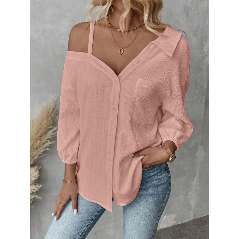 Taglie forti1XL-5XL Camicette  - Off Shoulder Blouse recensione e prezzo