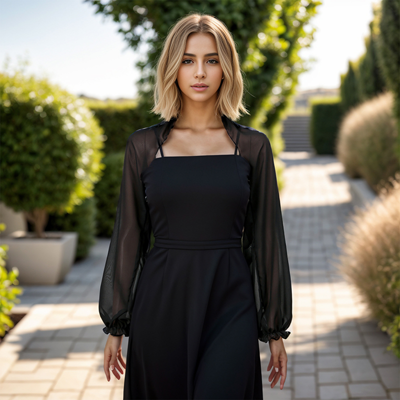 Scialle in chiffon tinta unita - Off Shoulder Blouse recensione e prezzo