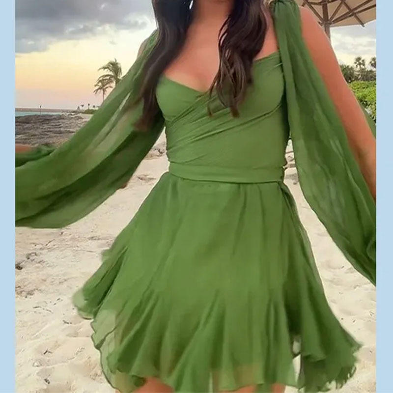 Abito JIAYAN Primavera 2026 Nu - Summer Clothing Colors 2026 recensione e prezzo